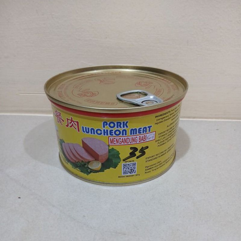 

PORK LUNCHEON MEAT/ DAGING BABI CAP GULONG 397 GRAM