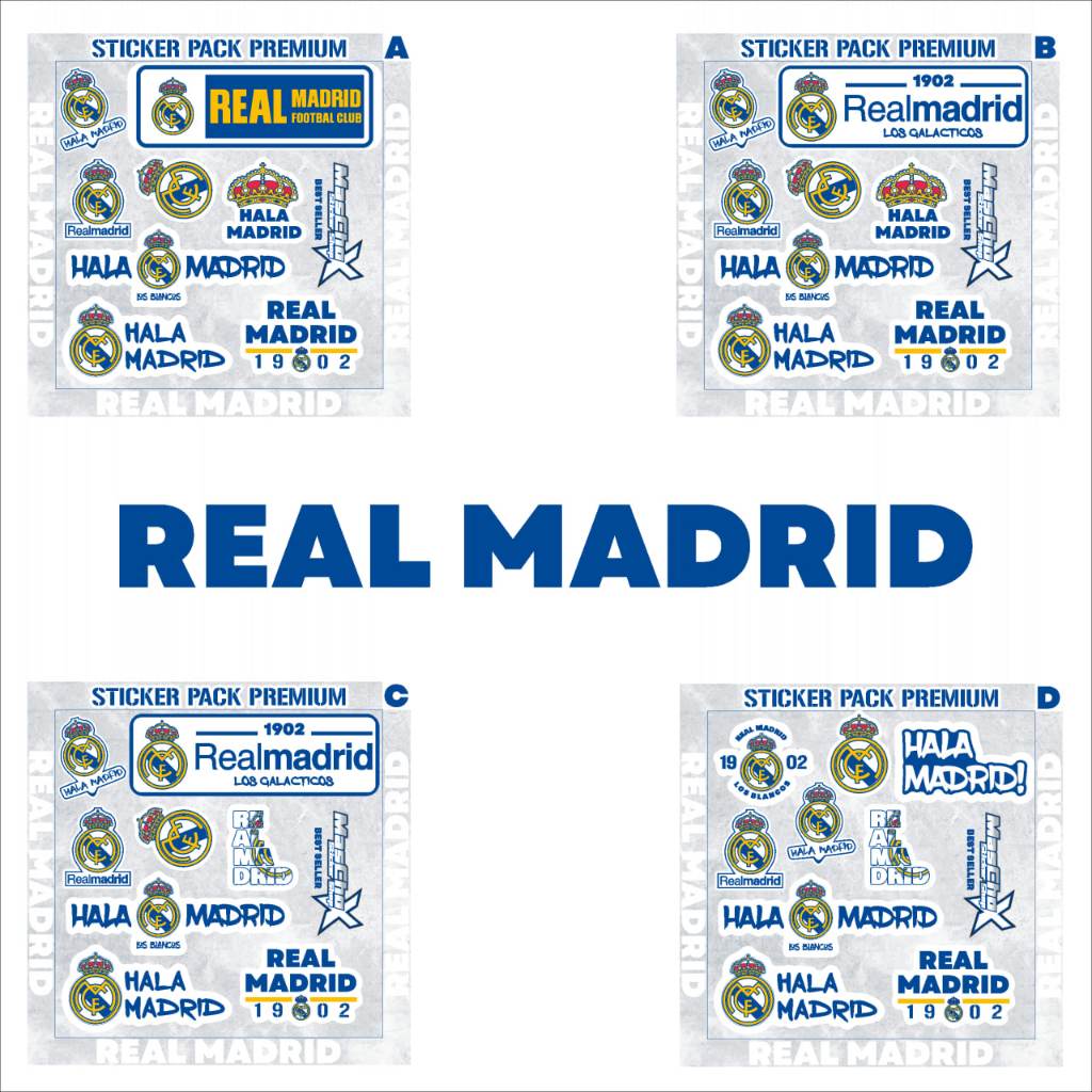 

Sticker Pack Premium Real Madrid 1902