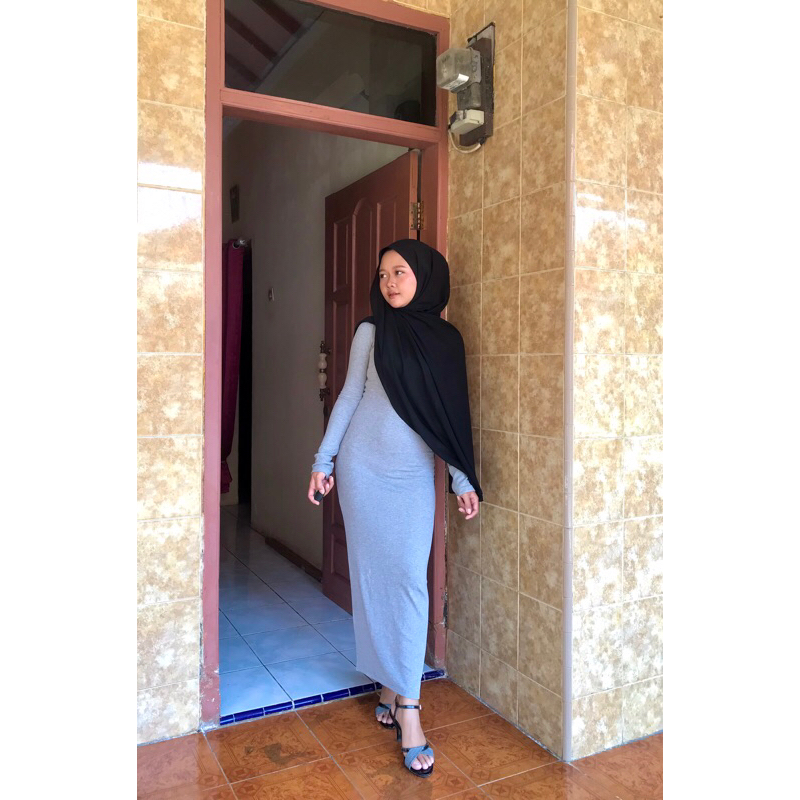 Preloved Long dress knit