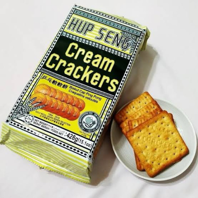 

BISKUIT HUP SENG CREAM CRACKERS MALAYSIA [ 1 BUNGKUS @428GRAM ] | BISKUIT HUPSENG | BISKUIT VIRAL MALAYSIA | BISKUIT HUP SENG CAP PINGPONG | HUPSENG VEGETABLE | HUPSENG GULAA