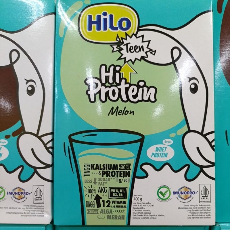 

Hilo Teen Hi Protein Melon 400 gr