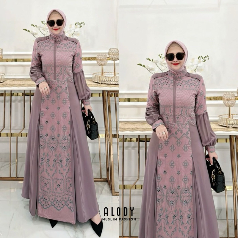 Alody Hamida dress - Gamis Alody hamida dress - Hamida dress
