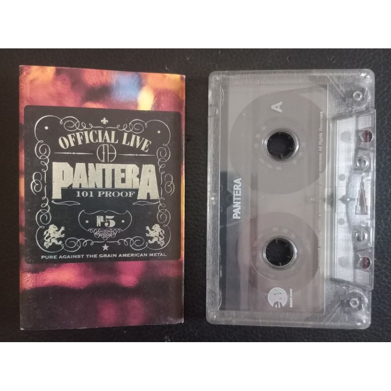 P7. Kaset Pita PANTERA Album Official Live : 101 Proof