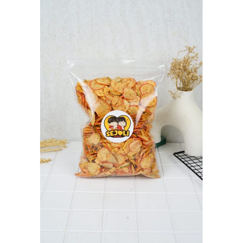 

KERUPUK SEBLAK WARNA PEDAS DAUN JERUK (STOK TERBATAS!!!)