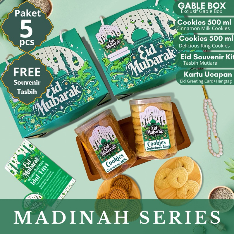 

5 pcs MADINAH | Hampers Lebaran | Hampers Lebaran Idul Fitri | Hampers Lebaran 2025 | Hampers Lebaran Idul Fitri Kue | Hampers Lebaran Idul Fitri unik murah | Hampers Lebaran murah | paket hampers lebaran | Hampers Lebaran Box | Paket Hampers Lebaran Kue