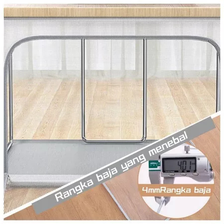 irgi Kotak penyimpanan besar, kotak penyimpanan pakaian, kotak pakaian lipat, penyimpanan serbaguna,