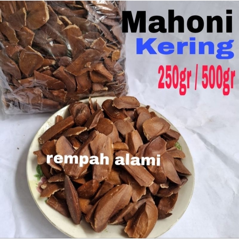 

Mahoni kering / Biji Mauni Kering 250/500gr