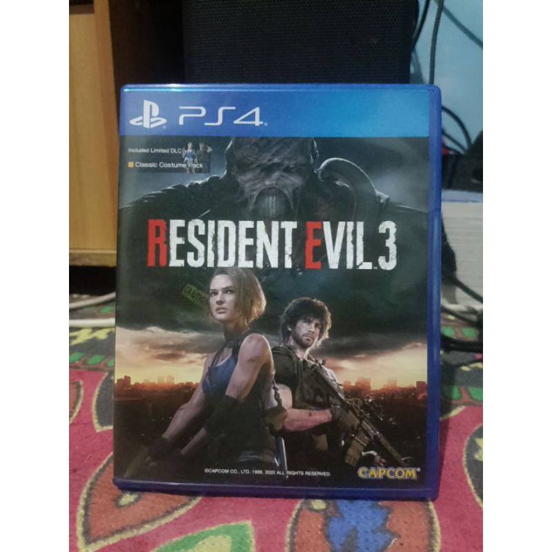 BD KASET PS4 RESIDENT EVIL 3 REMAKE