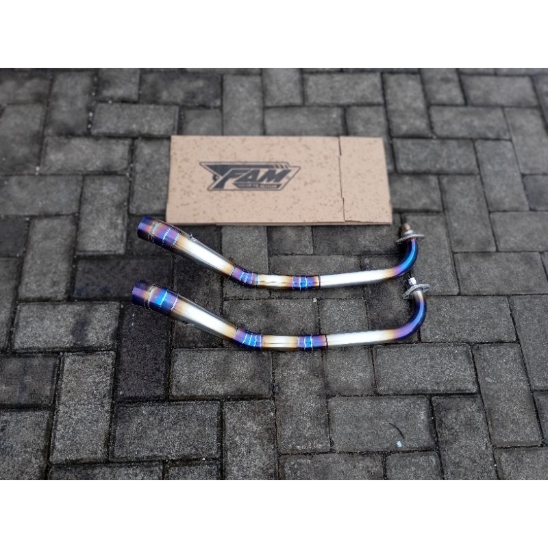 Knalpot Sleep Engine 130cc 200cc Sanblue Leheran Knalpot Supra x 125 Kharisma Jupiter Z Revo Blade V