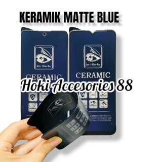 ANTI GORES REDMI 8 / 8A / 8A PRO  - ANTI GORES KERAMIK MATTE BLUE ANTI RADIASIS