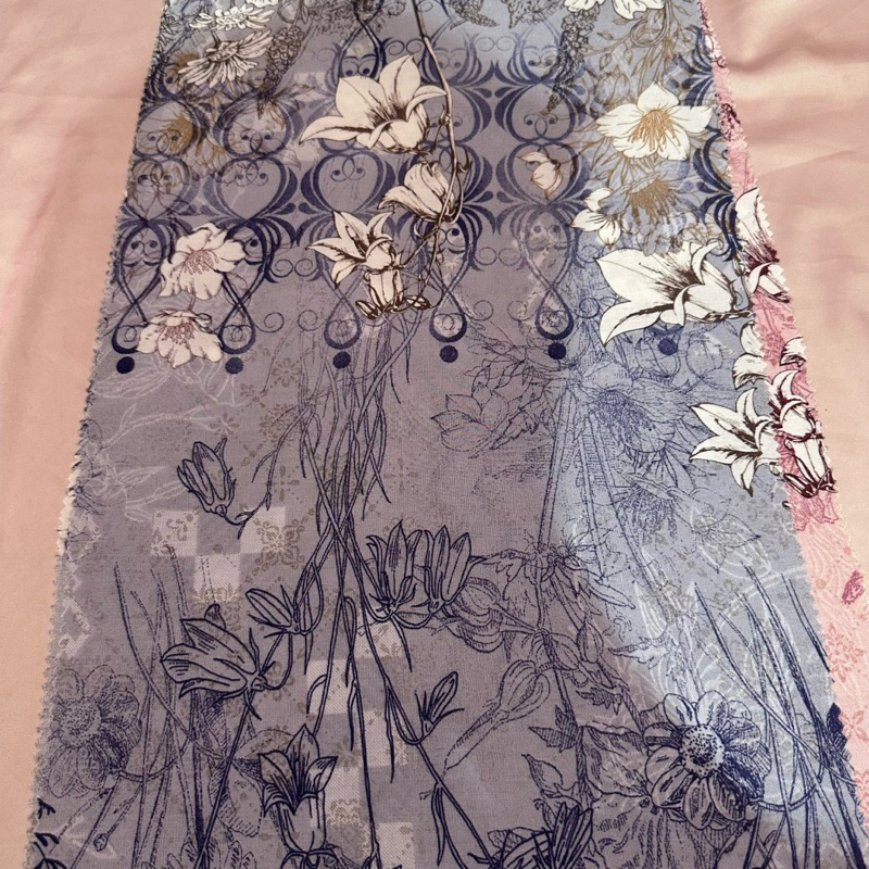 Rayon Viscose Premium | Rayon Motif Bunga