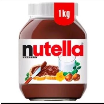 

Selai Oles Coklat Nutella Ferrero Hazelnut 1kg 1000gr Repack 400gr