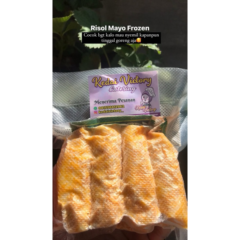

Risoles Mayo frozen
