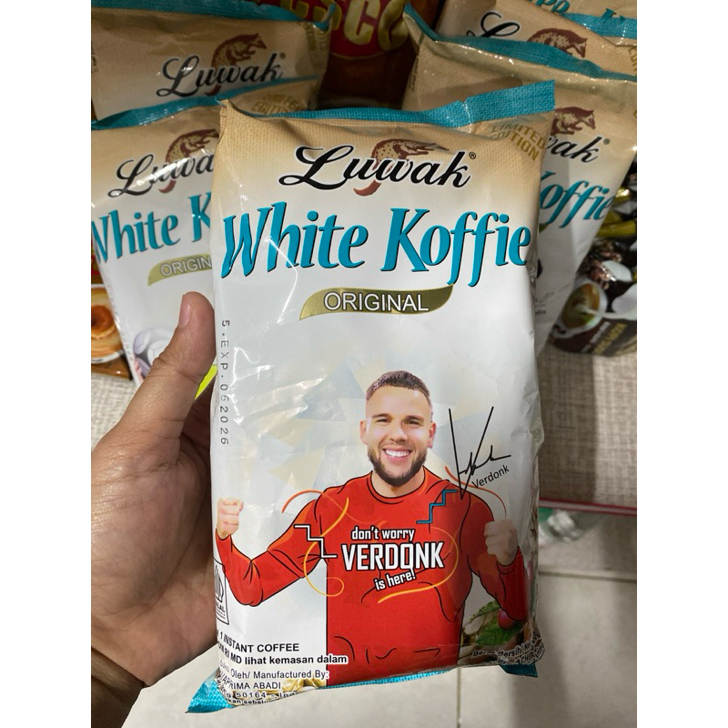 

Luwak white koffie kopi luwak 1 bks isi 9pcs