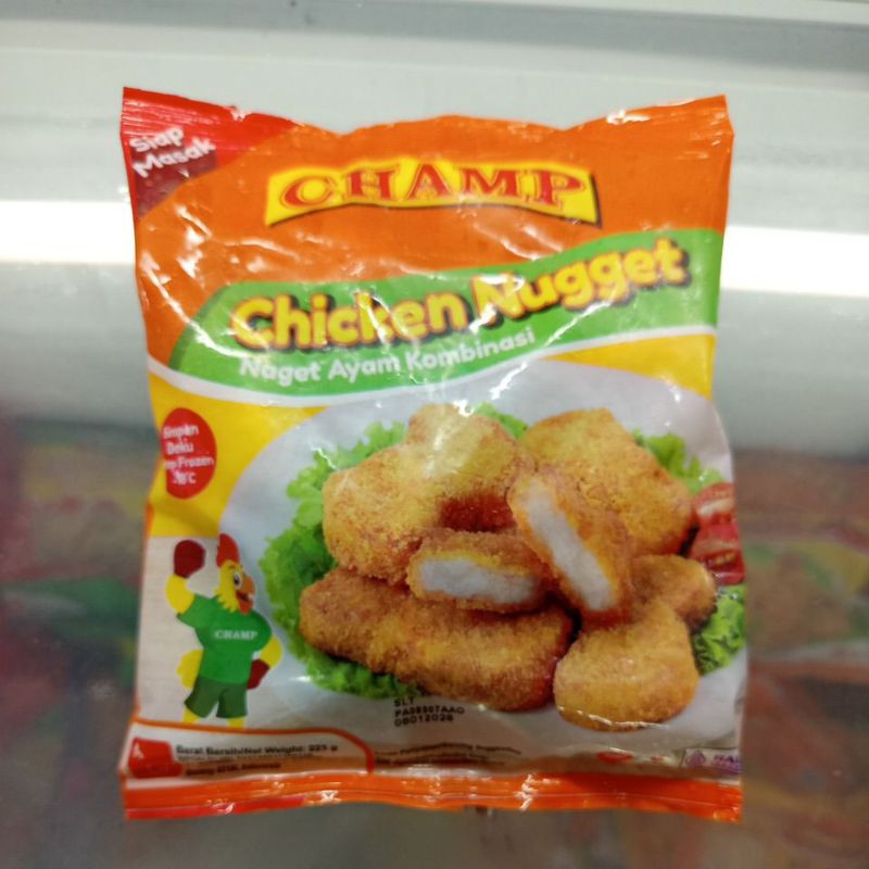 

champ nugget ayam kombinasi 225g