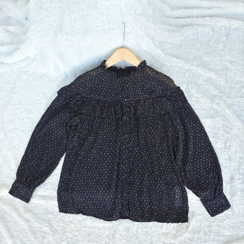 Blouse Sifon Ruffle By Lowrys farm