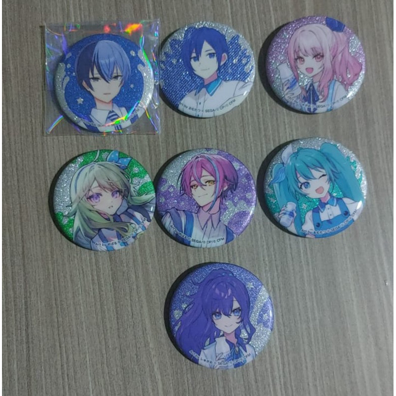 PRSK Project Sekai Lawson Badge Nene Rui Mizuki Toya