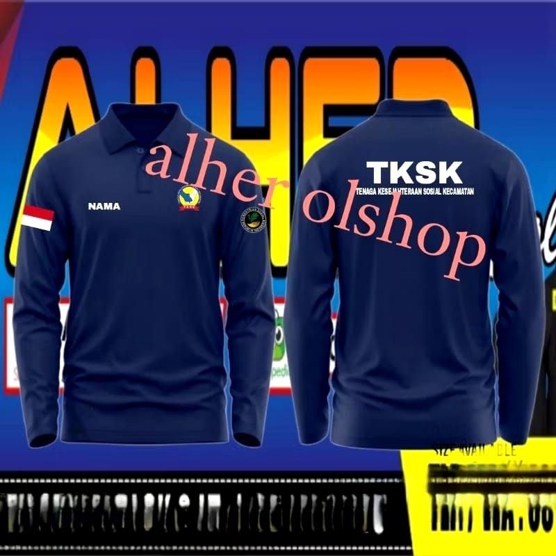 Kaos TKSK baju TKSK seragam TKSK baju kemensos kaos kemensos kaos katun kemensos kaos katun TKSK kao
