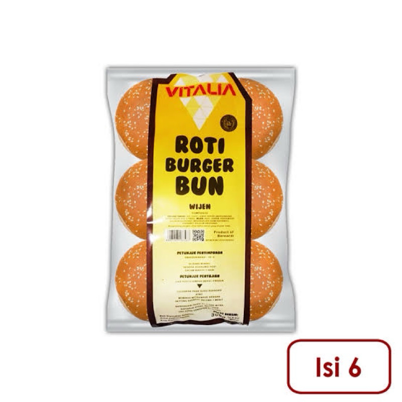 

Vitalia Roti Burger Wijen Bernardi isi 6