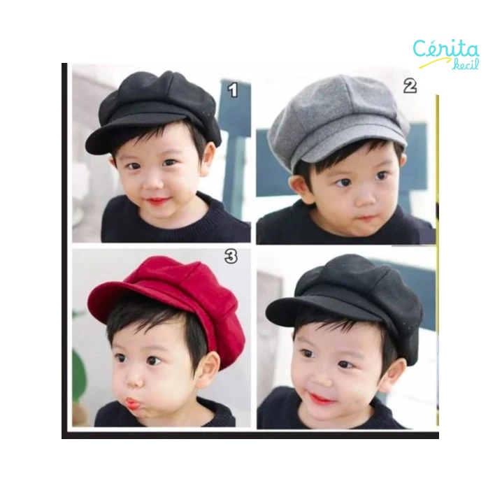 Topi Anak Bayi Apollo Polos