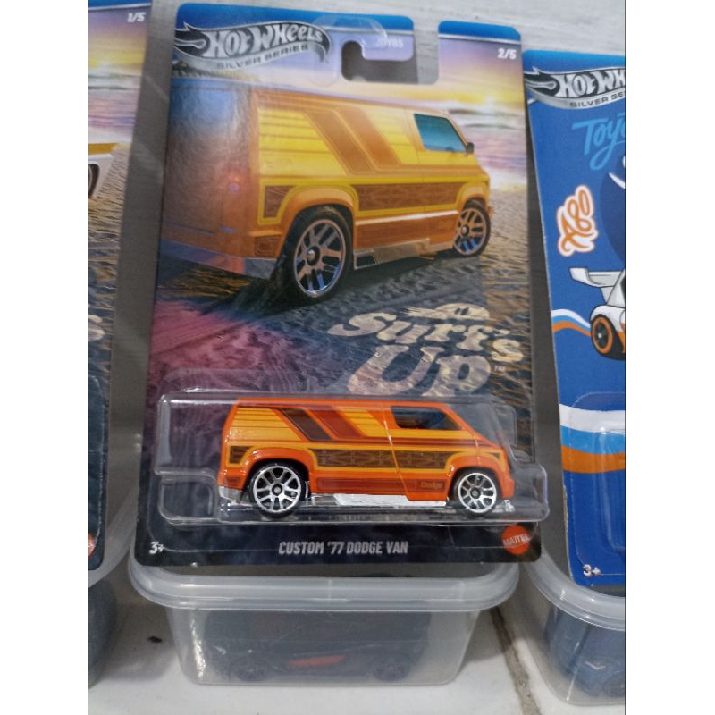 Hot Wheels Silver Series Surf's Up Custom '77 Dodge Van