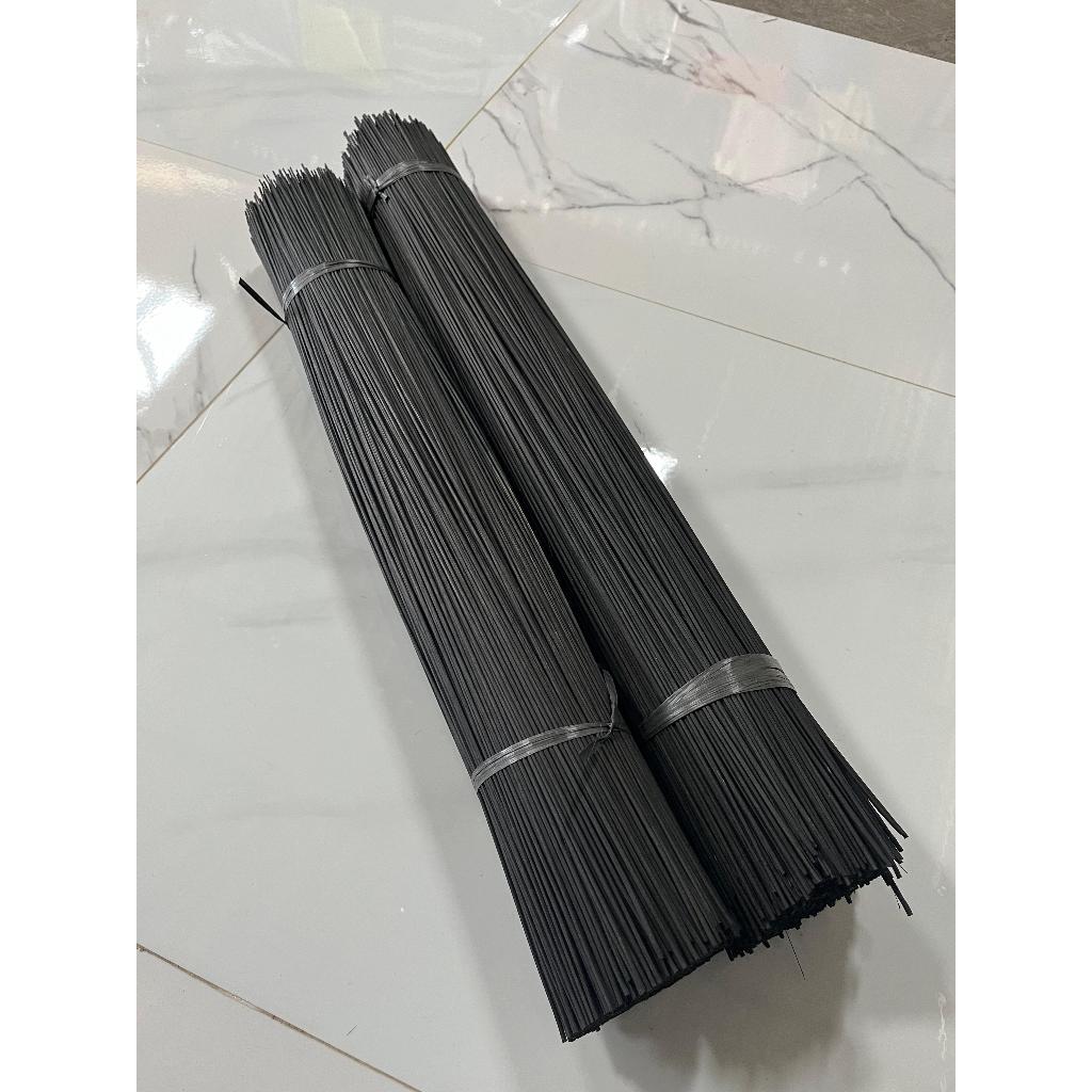 Ruji Hitam 1.8mm panjang 70cm isi 50 Jeruji sangkar burung lidi bambu non fiber