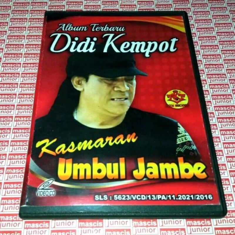 VCD Didi Kempot - Album Terbaru . Kasmaran - Umbul Jambe V CD Original