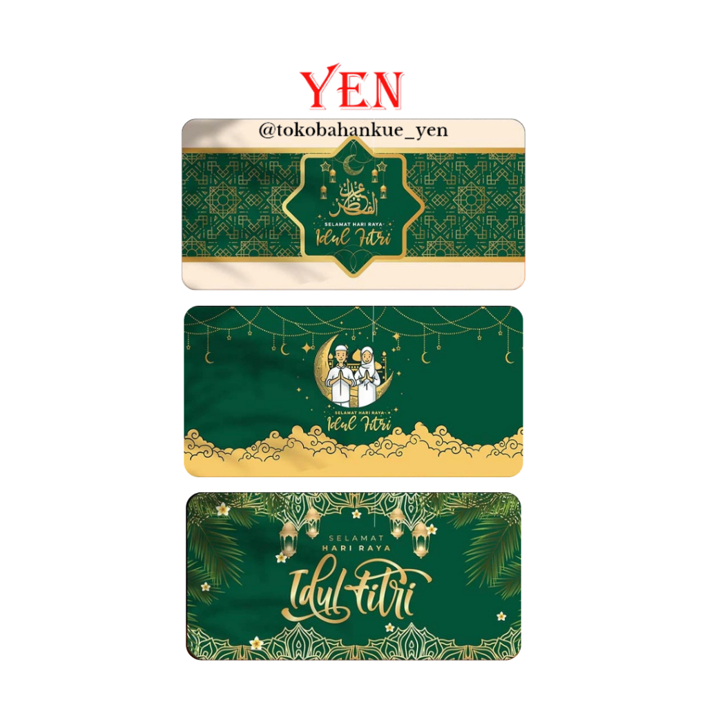 

Sticker Toples Cookies Petak 6 x 12 / Label Idul Fitri / Stiker Ramadan Toples Kue Kering Lebaran