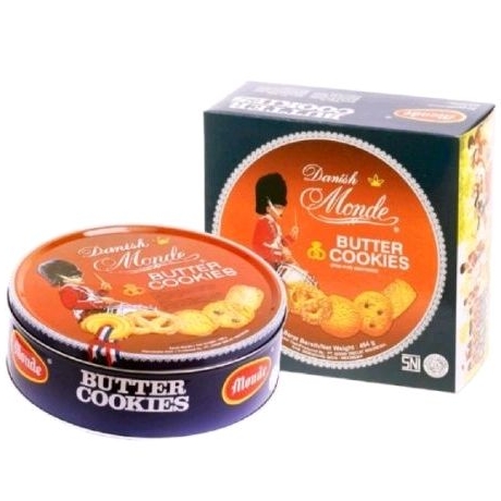 

MONDE BISCUIT BUTTER COOKIES KALENG 454 GR