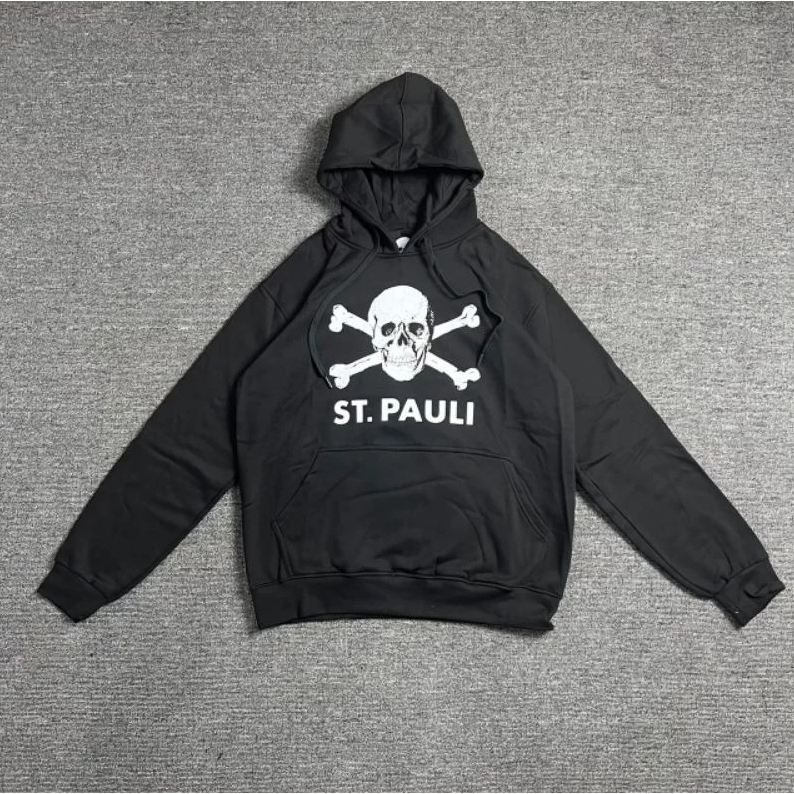 ST PAULI HOODIE COTTON BASIC TEBAL