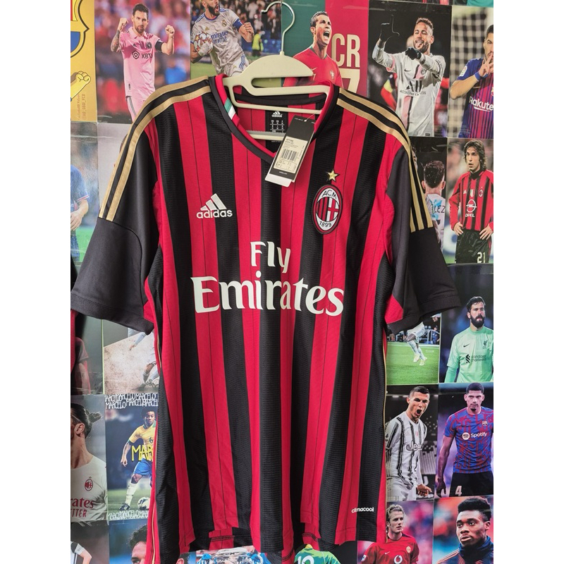 JERSEY ORIGINAL AC MILAN HOME 2013/2014