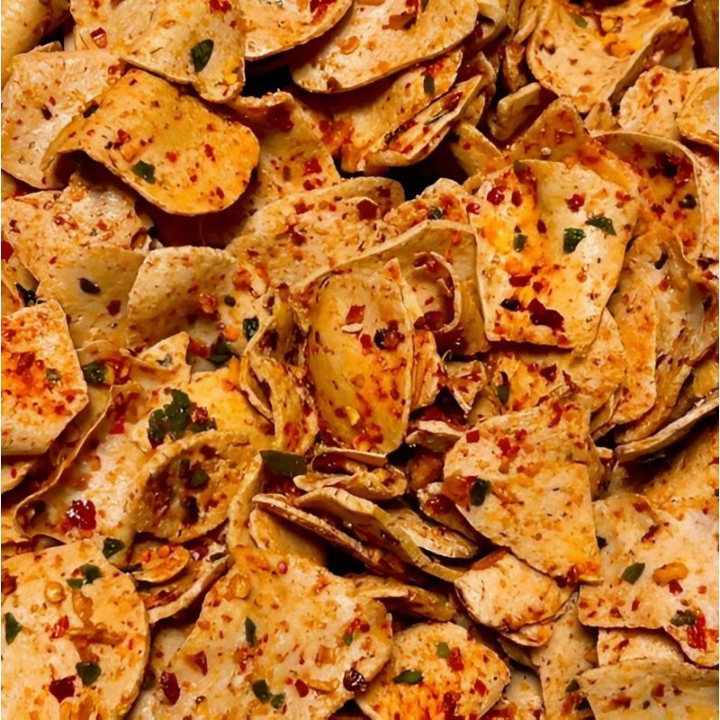 

basreng koin pedas gurih daun jeruk renyah 500 gram bumbu melimpah cabe asli