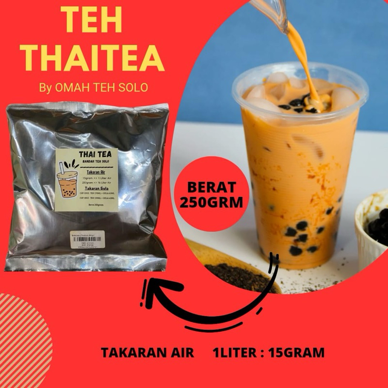 

TEH THAITEA BY OMAH TEH SOLO KEMASAN 250GR