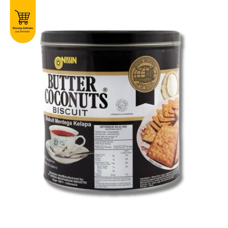 

NISSIN BUTTER COCONUTS BISCUIT 650GR