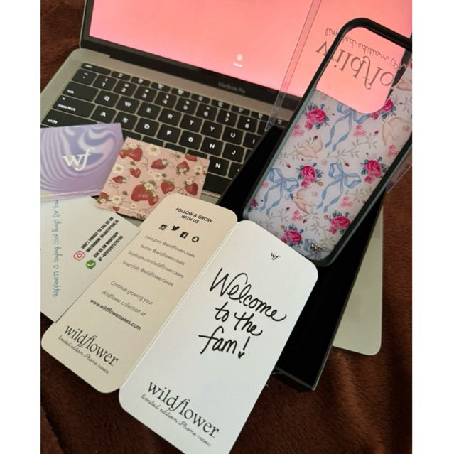 (READY SIAP KIRIM) Wildflower Case 15pro Original Preloved