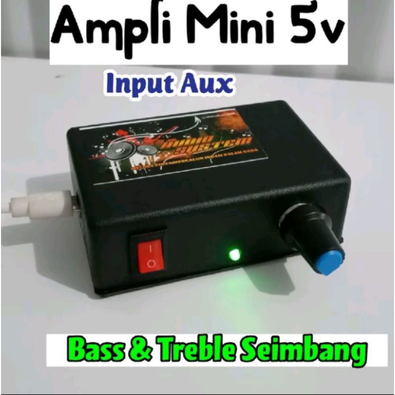Ampli mini 5v (steteo)