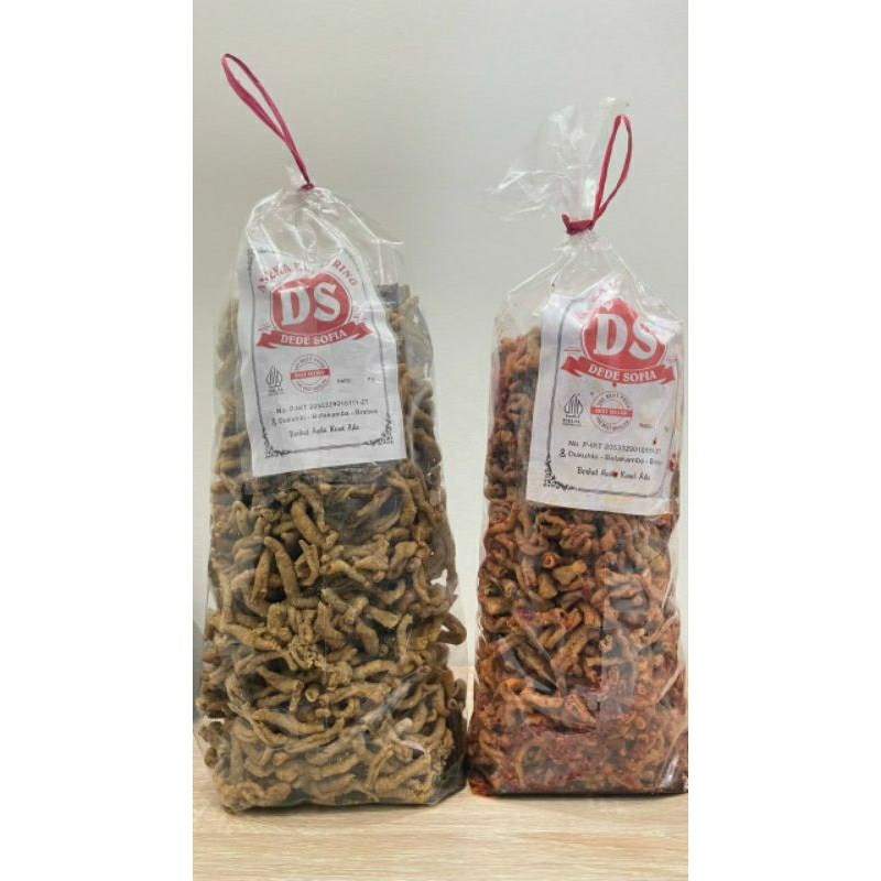 

Kue usus Berat kurang lebih 1,9-2kg/ball Ready rasaOriginal Dan pedasHarga /ballrequest rasa tulis di chatt atau catatan keripik usus