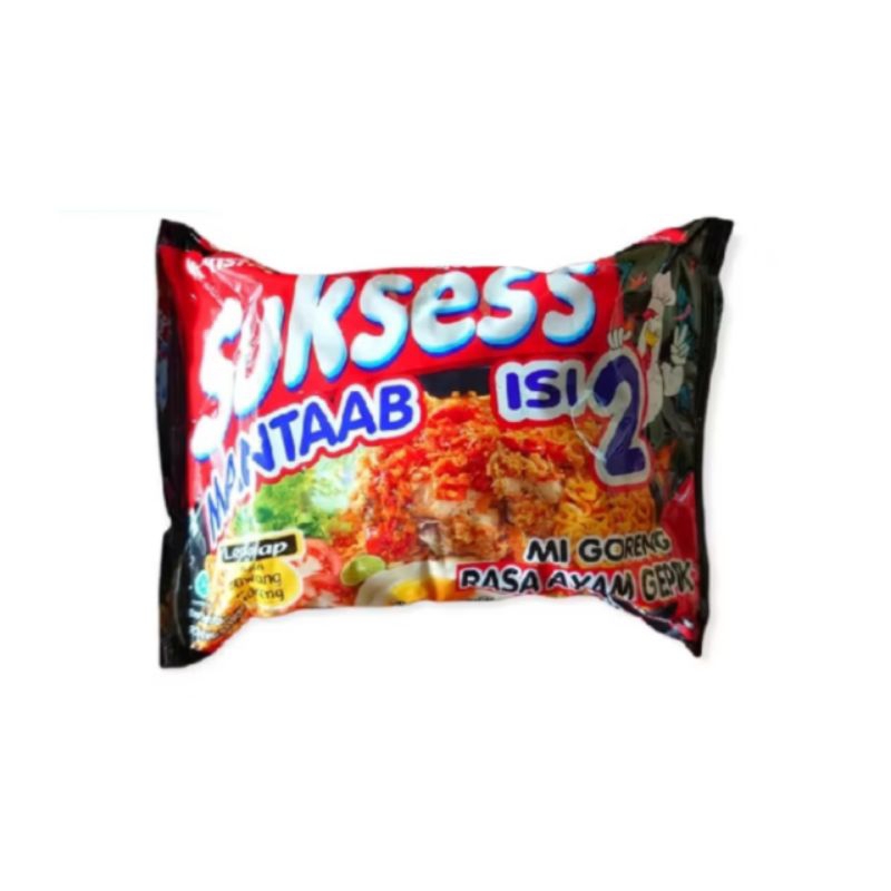 

Mie Sukses isi 2 Rasa ayam Geprek 133g