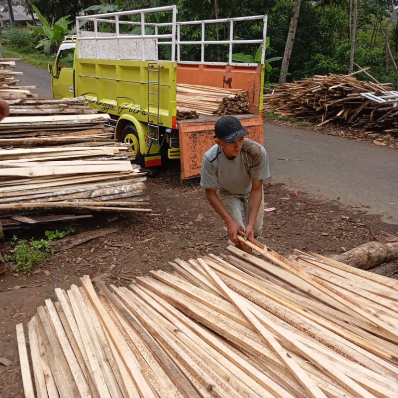 Balok kayu 4x6 panjang 200cm kaso kayu serut halus
