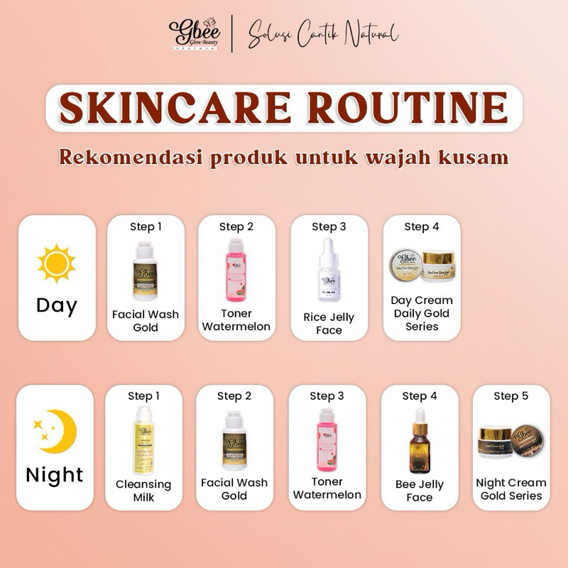 Gbee Glow Beauty Ecer Reseller / Perawatan Wajah / Bpom