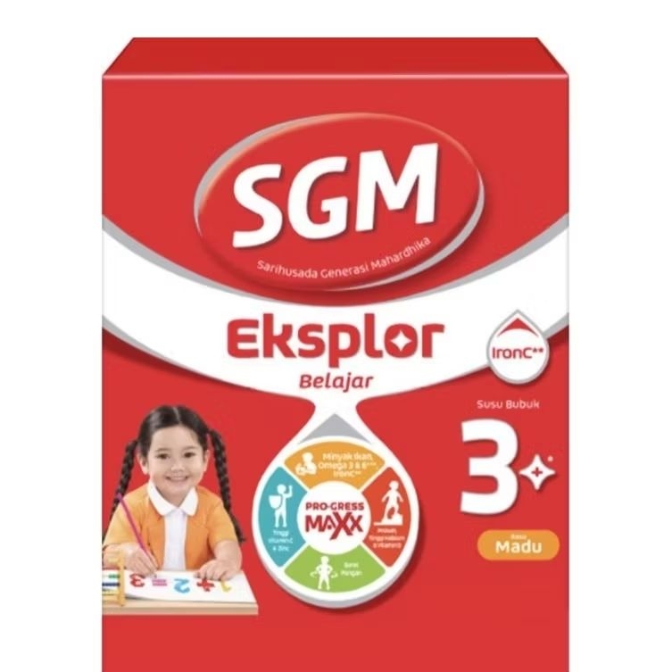 

SGM Eksplor 3+ IronC Susu Bubuk Pertumbuhan Anak Madu 900 g