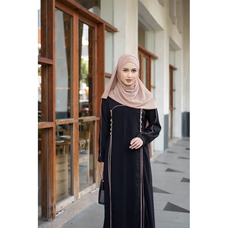 Abaya List / Abaya Couple / Abaya Ibu / Abaya Anak / Abaya Hitam Ibu dan Anak