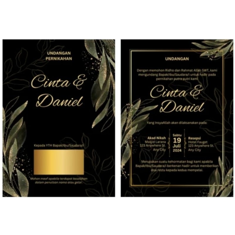 Jasa Desain Undangan