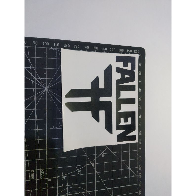 

stiker cutting fallen
