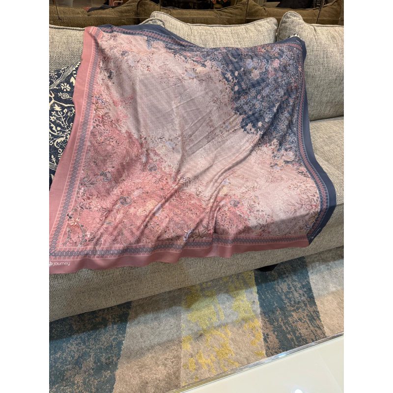 JILBAB ORI JOURNEY SCARVES GEMA EID SERIES 2 IN 1 MOTIF TERBARU/KERUDUNG JOURNEY MOTIF TERBARU LEBAR