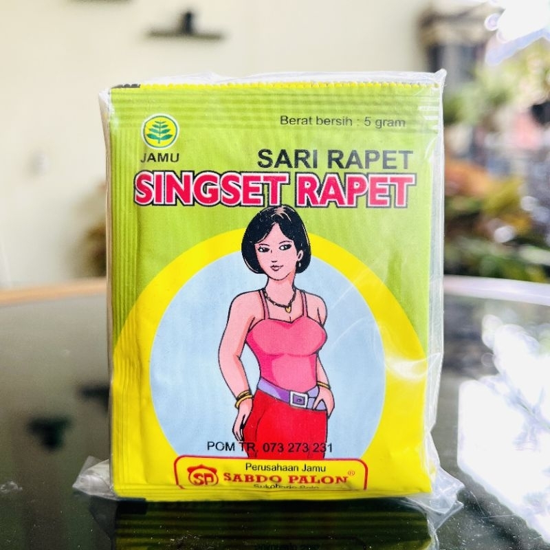 

Jamu singset rapet sari rapet bubuk isi 10sacet