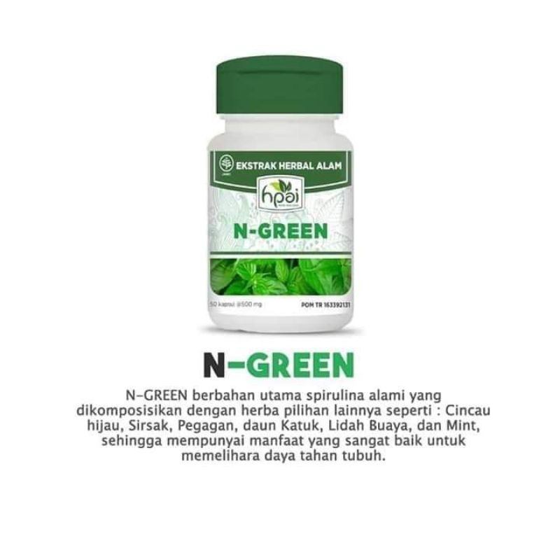 N GREEN PRODUK HERBAL HNI HPAI