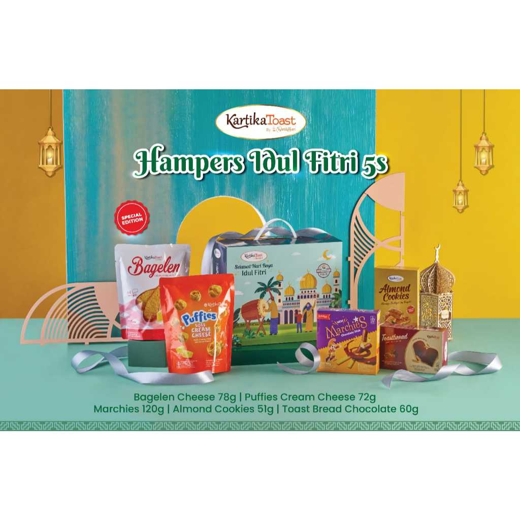 

HAMPERS KARTIKA SARI ( KARTIKA TOAST) ISI 5 KHUSUS KARTONAN