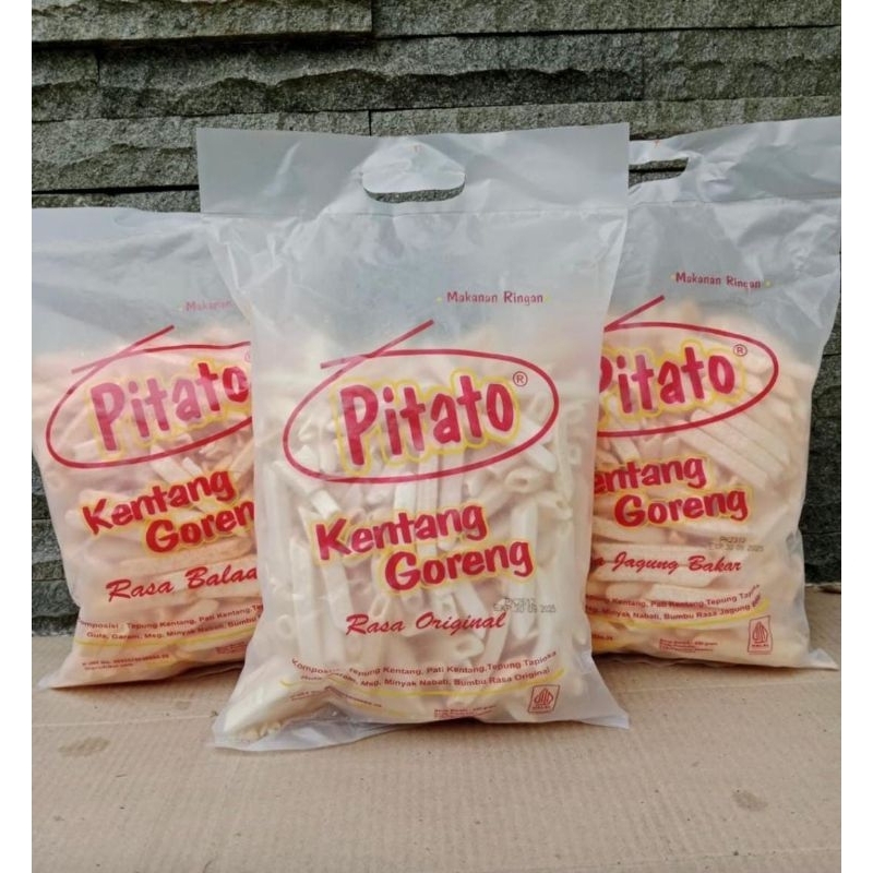 

Pitato Kentang Goreng Isi 250gram