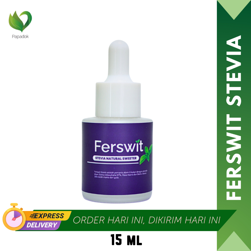 

Ferswit Stevia Pemanis Alami Daun Stevia Pengganti Gula 0 Kalori